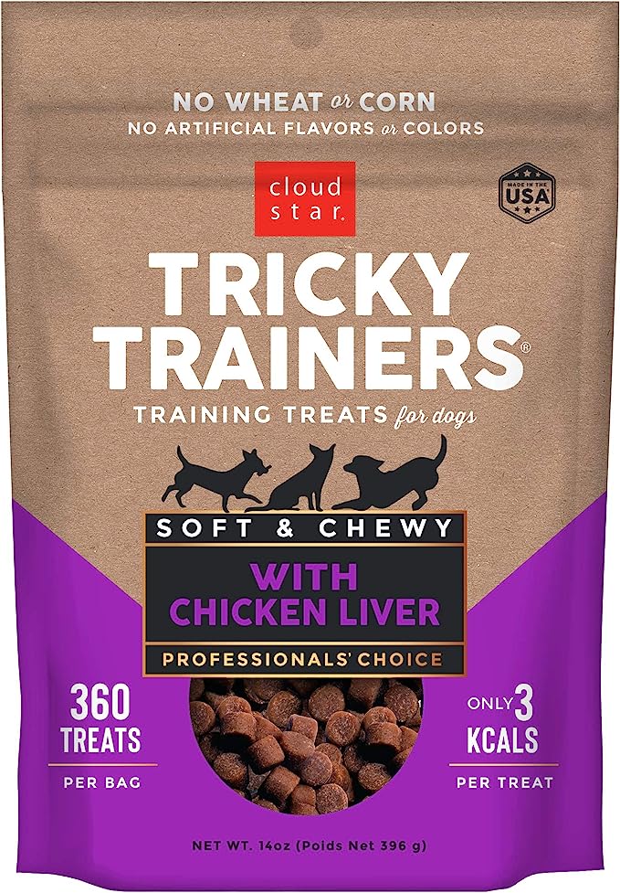 Cloud Star Tricky Trainers Soft & Chewy With Chicken