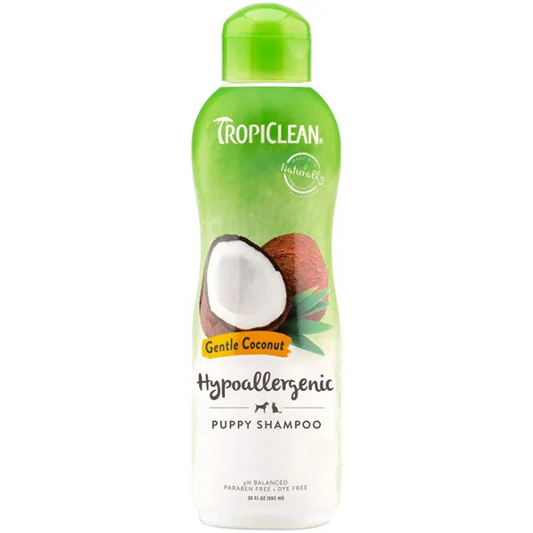 Tropiclean Gentle Coconut Puppy & Kitten Hypo-Allergenic Shampoo