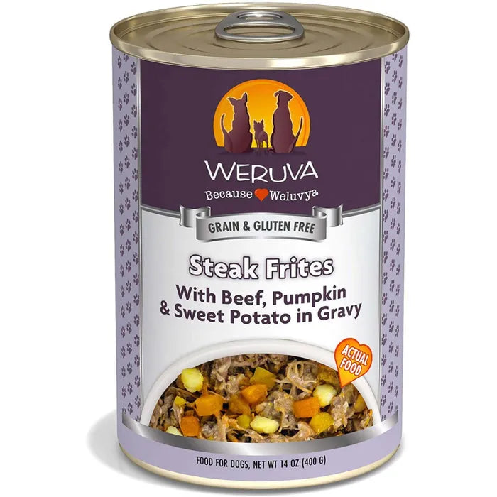 Weruva Steak Frites Canned Dog Food